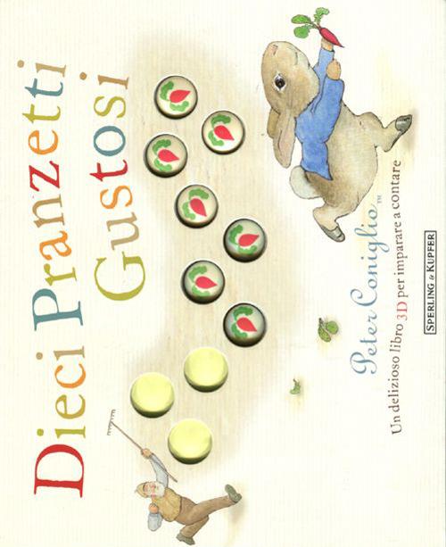 Dieci pranzetti gustosi. Peter Coniglio. Ediz. illustrata - Beatrix Potter - copertina