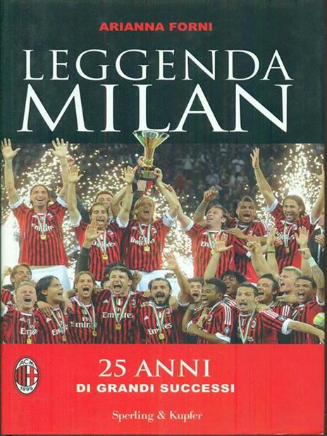 Leggenda Milan - Arianna Forni - copertina