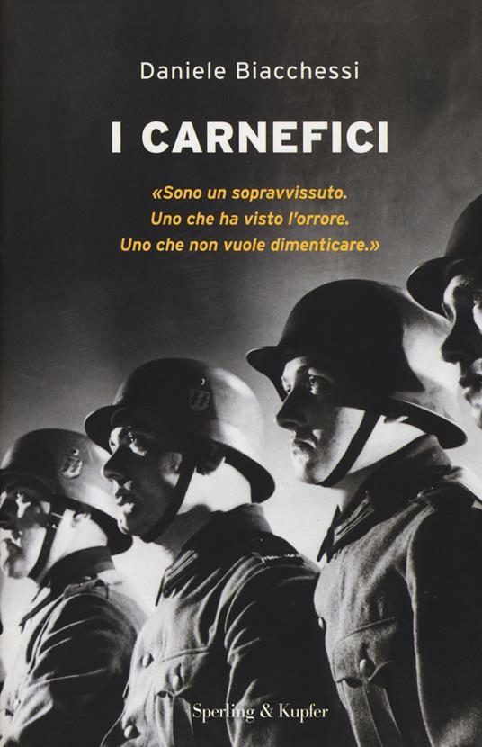 I carnefici - Daniele Biacchessi - copertina