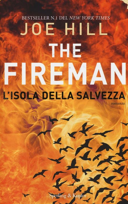 L' isola della salvezza. The Fireman - Joe Hill - copertina