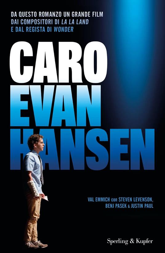Caro Evan Hansen - Val Emmich,Steven Levenson,Benj Pasek - copertina