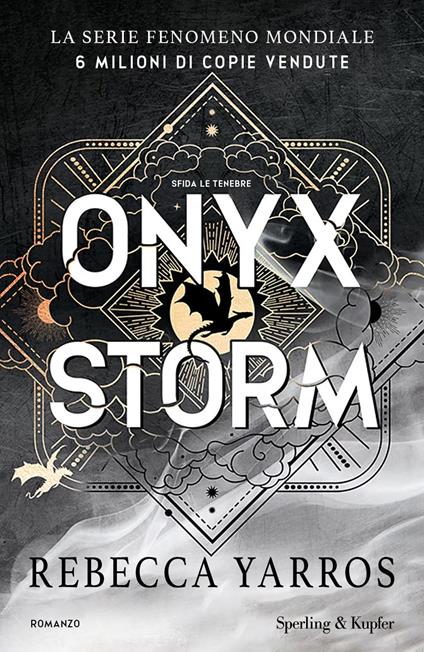 Onyx storm - Rebecca Yarros - copertina