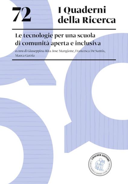 Le tecnologie per una scuola di comunità aperta e inclusiva - copertina