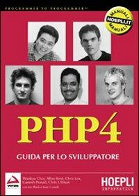  PHP 4. Guida per lo sviluppatore - copertina