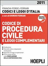 Codice di procedura civile 2011 - G. Ferrari - copertina