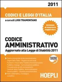 Codice amministrativo 2011 - copertina