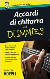 Accordi di chitarra For Dummies - Antoine Polin - copertina