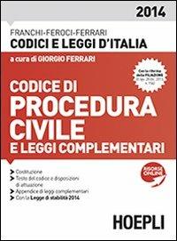 Codice di procedura civile e leggi complementari - copertina