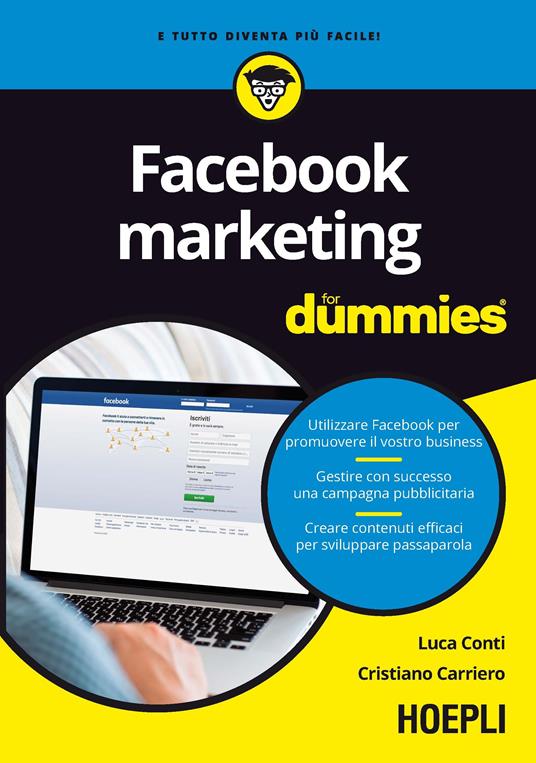 Facebook marketing For Dummies - Luca Conti,Cristiano Carriero - copertina