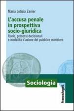 L' accusa penale in prospettiva socio-giuridica. Ruolo, processi decisionali e modalità d'azione del pubblico ministero