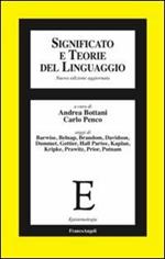 Significato e teorie del linguaggio