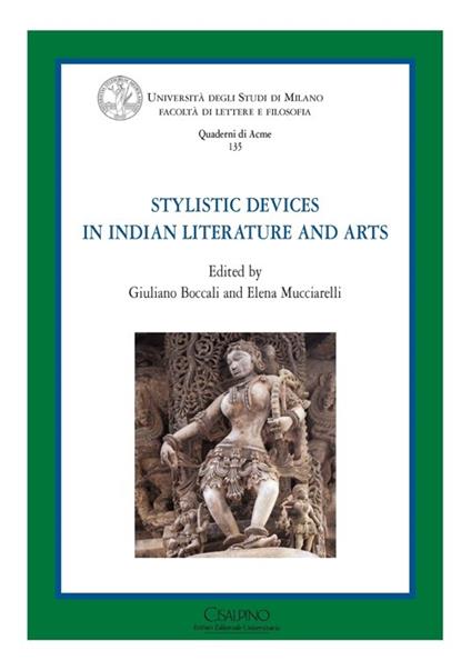Stylistic devices in indian literature and arts - copertina
