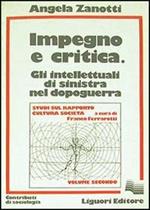 Impegno e critica. Gli intellettuali di sinistra nel dopoguerra