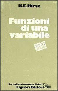 Funzioni di una variabile - K. E. Hirst - copertina