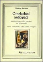 Conclusioni anticipate su alcuni racconti e romanzi del Novecento. Svevo, Pallazzeschi, Tozzi, Gadda, Fenoglio