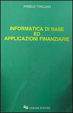 Informatica di base ed applicazioni finanziarie