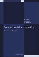 Esercitazioni di matematica. Vol. 1\1