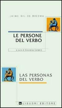 Le persone del verbo - Jaime Gil de Biedma - copertina