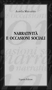 Narratività e occasioni sociali - Aurelia Marcarino - copertina