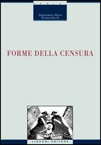 Forme della censura - copertina