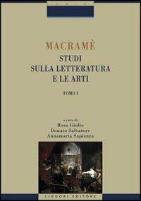 Macramè. Studi sulla letteratura e le arti - copertina