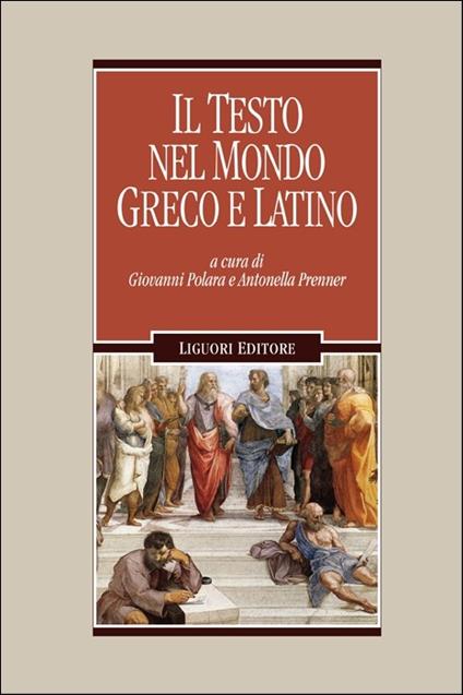 Il testo nel mondo greco e latino - copertina