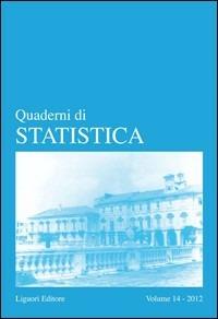 Quaderni di statistica (2012). Vol. 14 - copertina