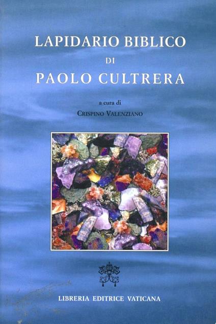 Lapidario biblico - Paolo Cultrera - copertina