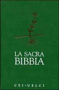 La sacra Bibbia. Versione ufficiale della CEI-UELCI - copertina