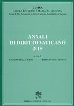 Annali di diritto vaticano (2015)