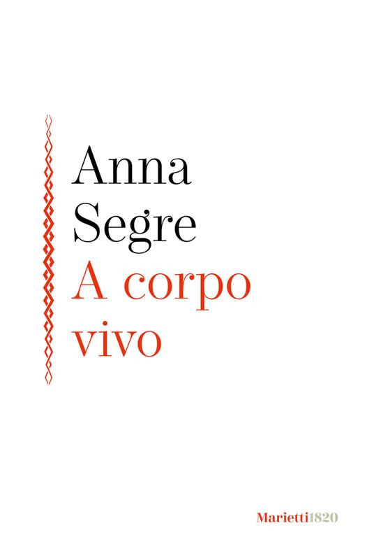 A corpo vivo - Anna Segre - copertina