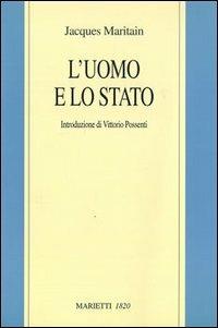 L'uomo e lo Stato - Jacques Maritain - copertina