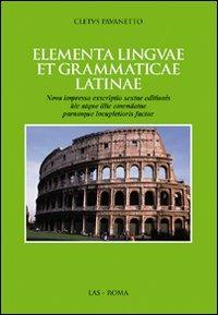 Elementa linguae et grammaticae latinae - Cletus Pavanetto - copertina