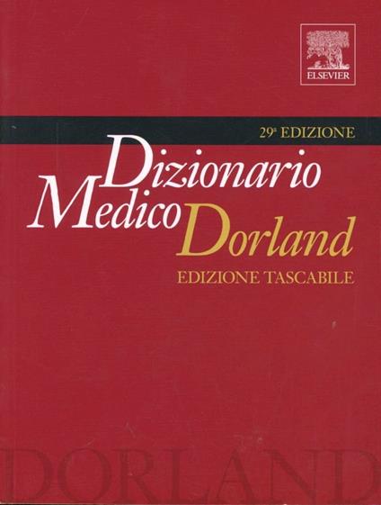 Dorland dizionario medico tascabile - copertina