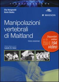 Manipolazioni vertebrali di Maitland - Elly Hengeveld,Kevin Banks - copertina