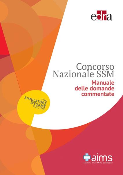 Manuale delle domande commentate. Concorso nazionale SSM - copertina