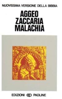 Aggeo, Zaccaria, Malachia - copertina