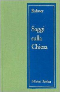 Saggi sulla Chiesa - Karl Rahner - copertina