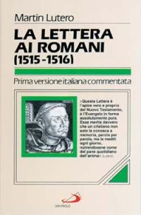 La lettera ai romani (1515-1516) - Martin Lutero - copertina