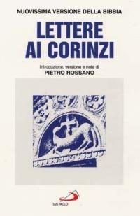 Lettere ai corinzi - copertina