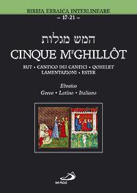 Cinque Meghillôt. Rut, Cantico dei Cantici, Qohelet, Lamentazioni, Ester - copertina