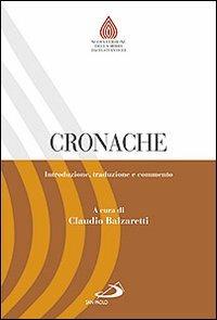 Cronache. Introduzione, traduzione e commento - copertina