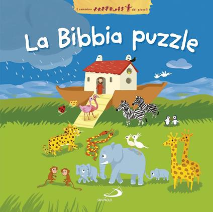 La Bibbia puzzle. Ediz. illustrata - Marie-Hélène Delval - copertina