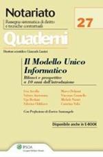 Il modello unico informatico