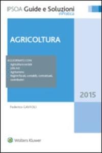 Agricoltura - Federico Gavioli - copertina