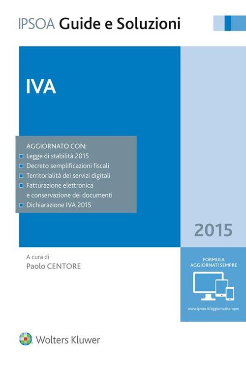 IVA 2015 - Paolo Centore - ebook