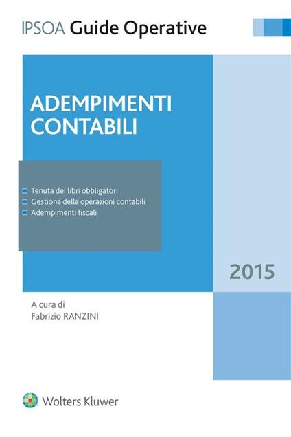 Adempimenti contabili - Fabrizio Ranzini - ebook