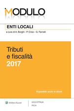 Modulo enti locali 2017. Tributi e fiscalità