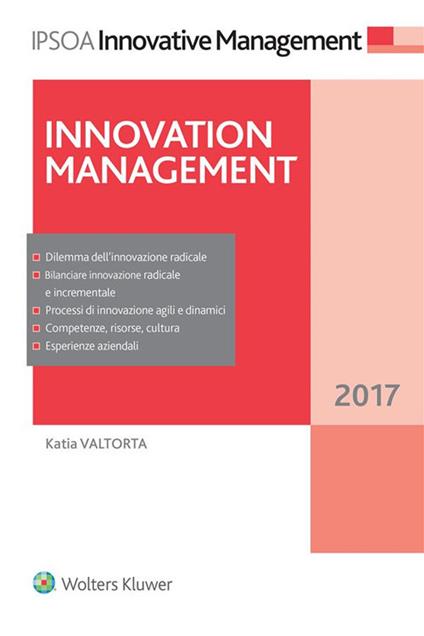 Innovation management (2017) - Katia Valtorta - ebook