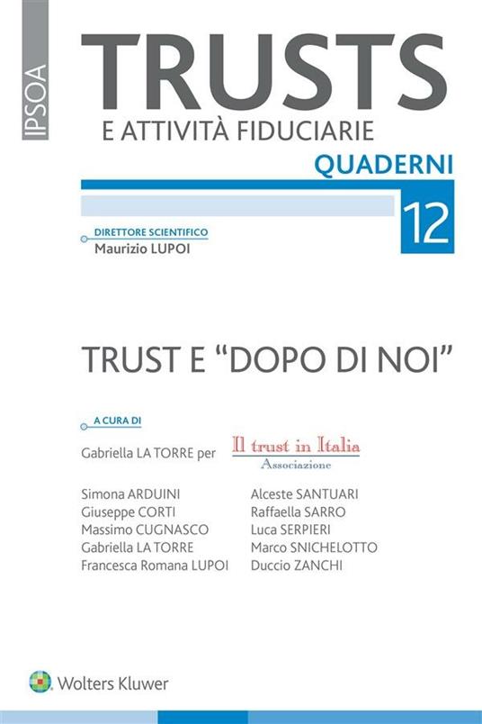 Trust e «Dopo di noi» - Gabriella La Torre - ebook